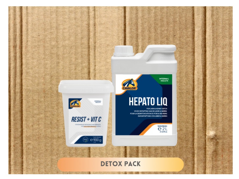 DETOX Pack - trattamento rigenerante per il cavallo