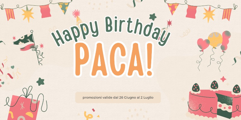 https://www.pacashop.it/ - Happy B-Day PACA!(in realtà di Andrea ;-)