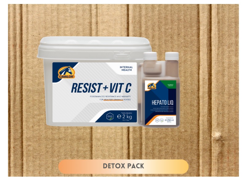 DETOX Pack - trattamento rigenerante per il cavallo